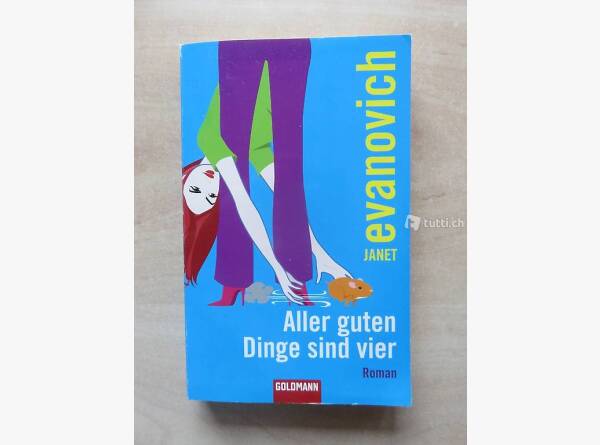 Auktion Schweiz | Bücher & Musik | ALLER GUTEN DINGE SIND VIER (JANET EVANOVICH)