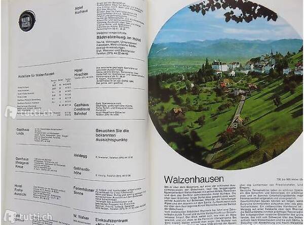 Auktion Schweiz | Bücher & Musik | Appenzellerland