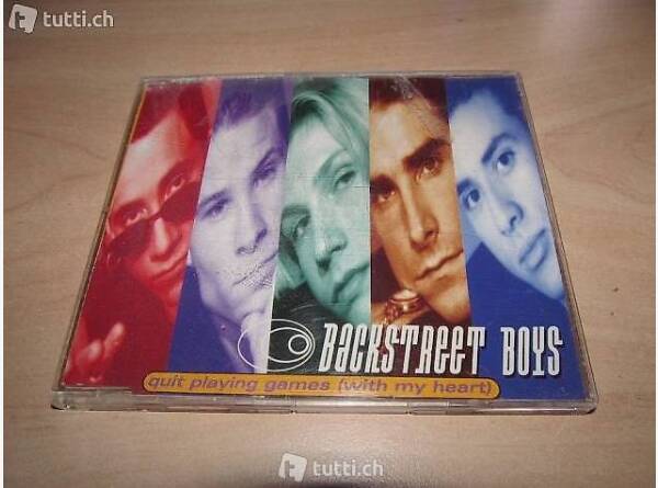 Auktion Schweiz | Bücher & Musik | Backstreet Boys- Quit playing Games