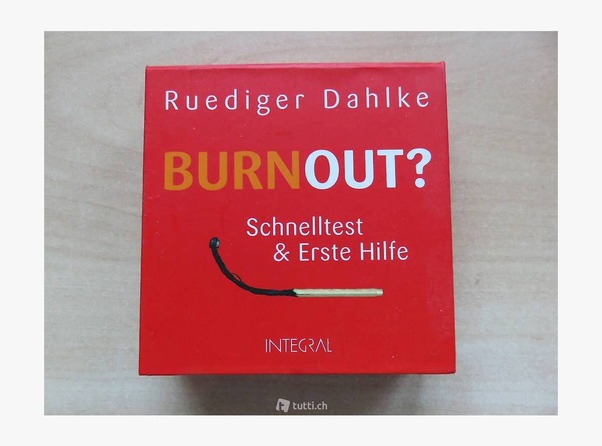Auktion Schweiz | Bücher & Musik | Burnout? - Schnelltest & Erste Hilfe 