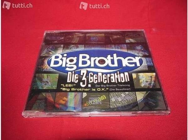 Auktion Schweiz | Bücher & Musik | Die 3. Generation - Leb (Big Brother)
