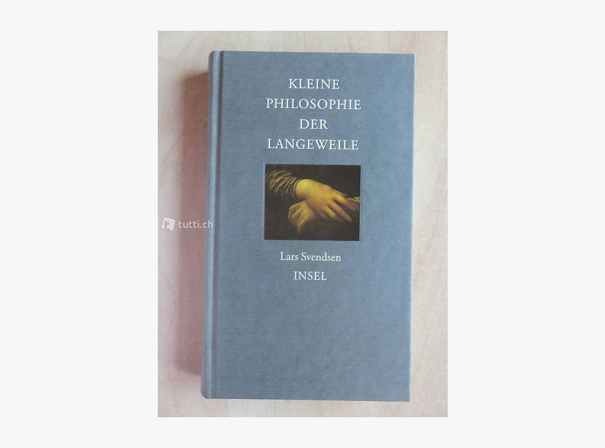 Auktion Schweiz | Bücher & Musik | KLEINE PHILOSOPHIE DER LANGEWEILE