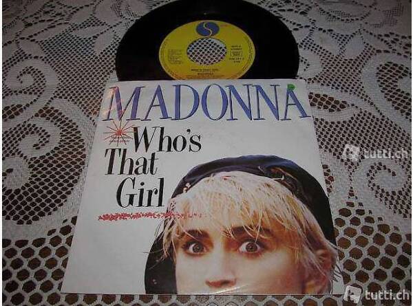Auktion Schweiz | Bücher & Musik | Madonna- Who`s that Girl (7")