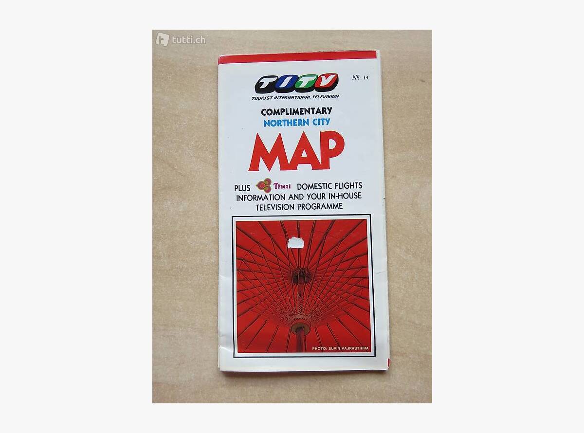 Auktion Schweiz | Bücher & Musik | MAP: CHIANG RAI + CHIANG MAI