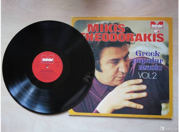 Auktion Schweiz | Bücher & Musik | MIKIS THEODORAKIS - GREEK POPULAR MUSIC (VOL.2)