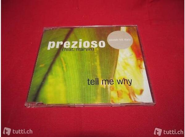Auktion Schweiz | Bücher & Musik | Prezioso feat. Marvin- Tell me why