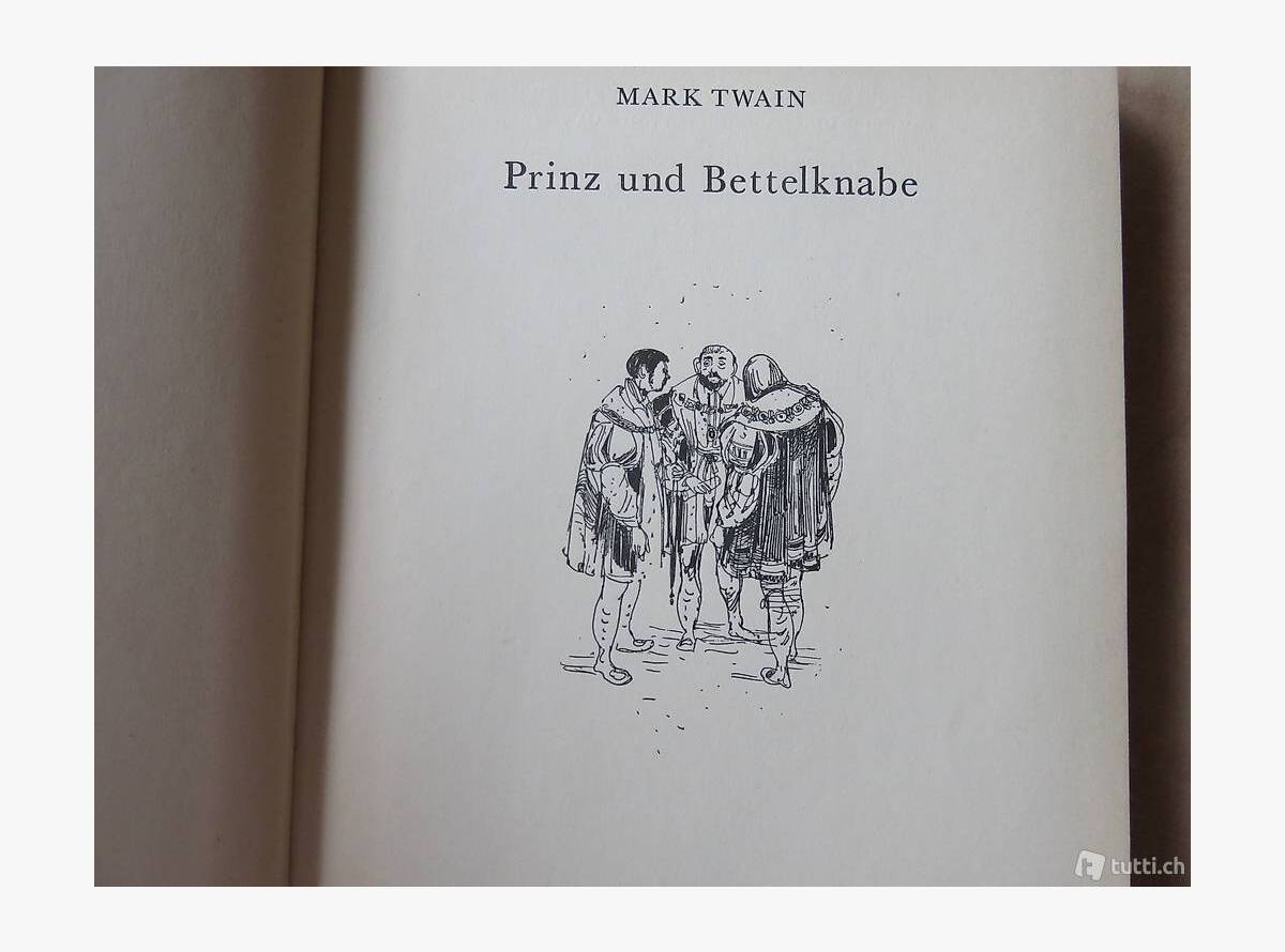 Auktion Schweiz | Bücher & Musik | PRINZ UND BETTELKNABE (MARK TWAIN)