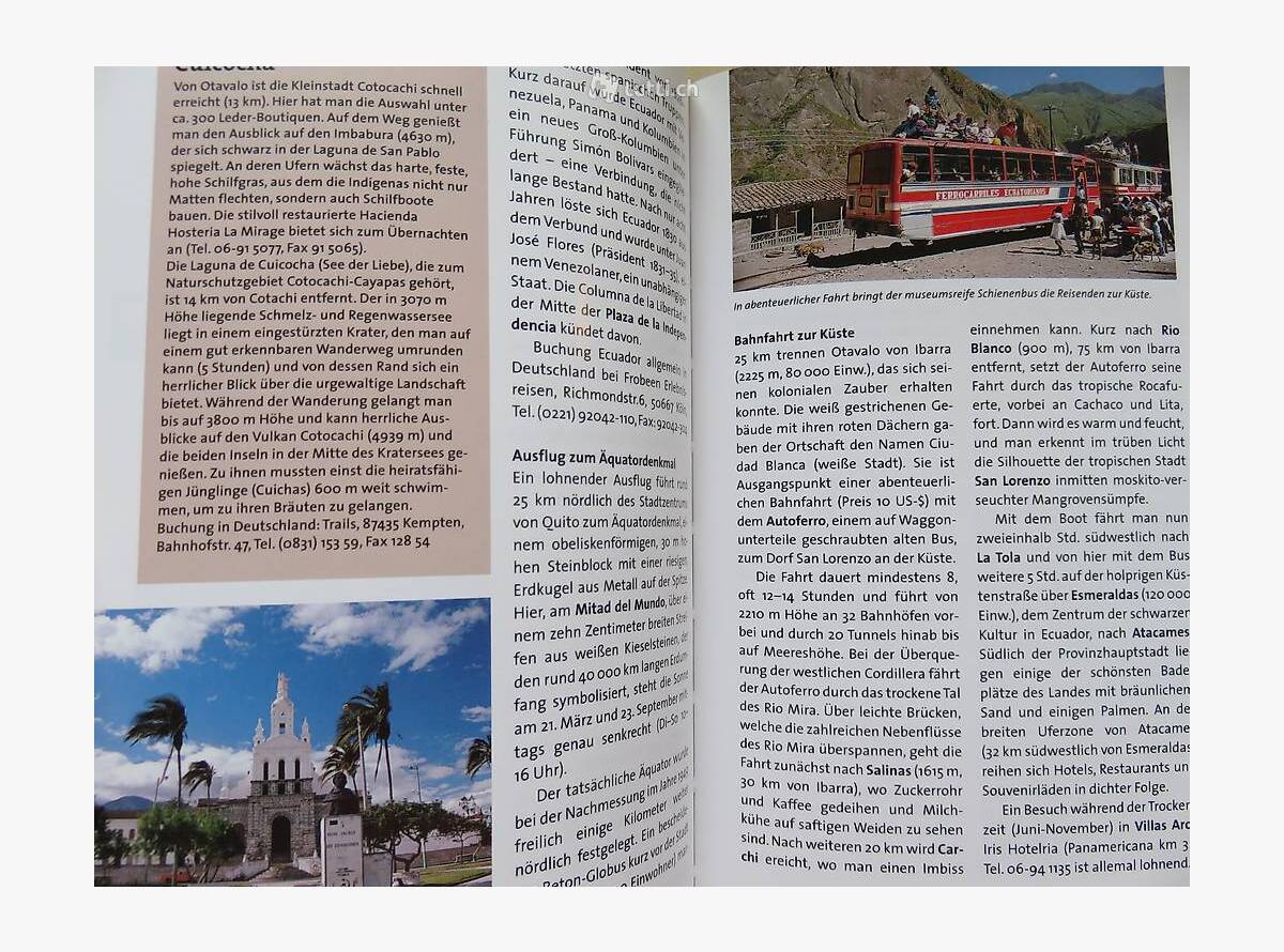 Auktion Schweiz | Bücher & Musik | REISEFÜHRER: PERU / BOLIVIEN / ECUADOR / GALAPAGOS