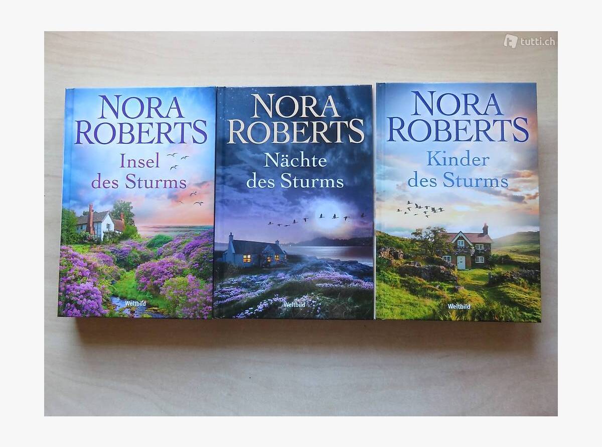 Auktion Schweiz | Bücher & Musik | Sturm- Trilogie (Nora Roberts)
