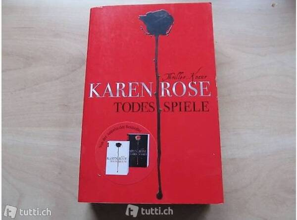 Auktion Schweiz | Bücher & Musik | Todesspiele- Karen Rose